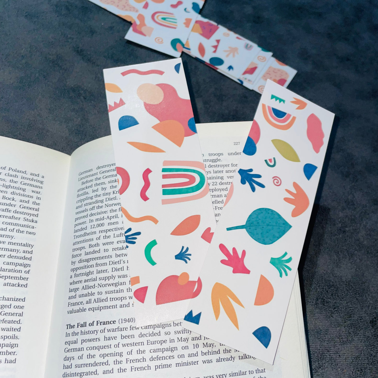 "Aesthetic Abstract" #poshXpastel BOOKMARKS (Gifts for Bibliophiles)
